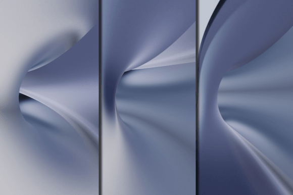 Download Seamless Multi Dimensional Silver Color - Multi dimensional Collection